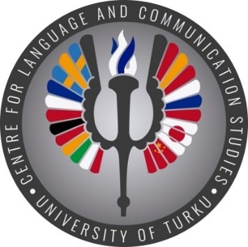 University of Turku, Centre for Language and Cpmmunication Studies logo.